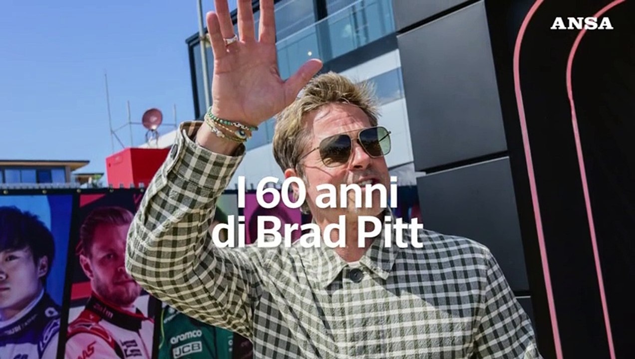 I 60 anni di Brad Pitt