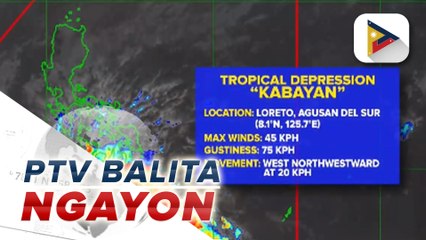 NDRRMC: Mahigit 6K residente sa Caraga region, apektado ng Bagyong #KabayanPH