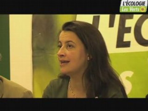 Conférence de presse des Verts - 29 mars 2008