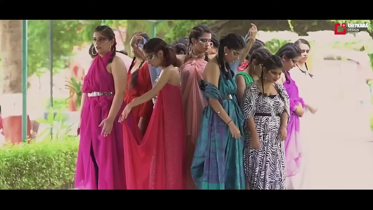 Chitkara University's Fashion Design Students Exploring Dreamy Patterns & Diverse Silhouettes