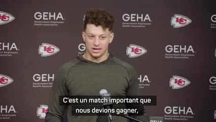 Chiefs - Mahomes : "Un match important que nous devions gagner"