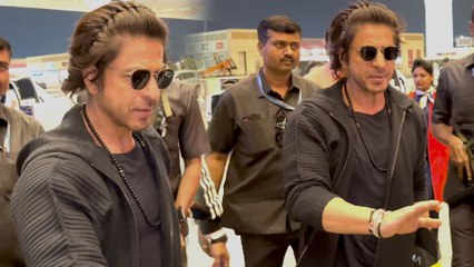 Shah Rukh Khan फिल्म Dunki के प्रमोशन में जुटे, हुए दुबई रवाना?