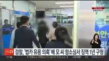 검찰, '법카 유용의혹' 배모씨 항소심서 징역 1년 구형