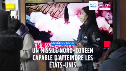 La Corée du Nord a tiré un missile capable d'atteindre les Etats-Unis