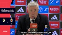Ancelotti confirms Alaba suffered ACL injury