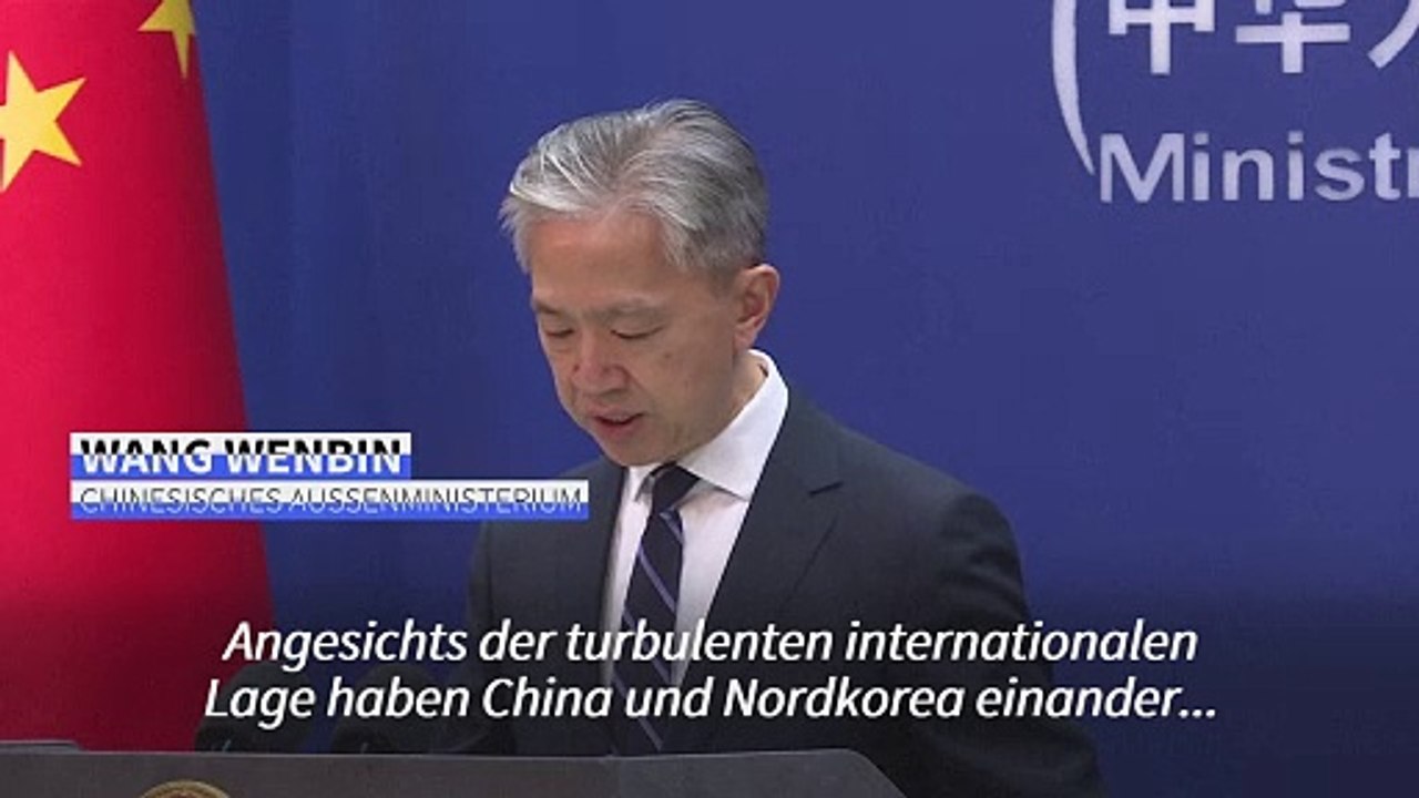 China bekräftigt 'Freundschaft' mit Nordkorea