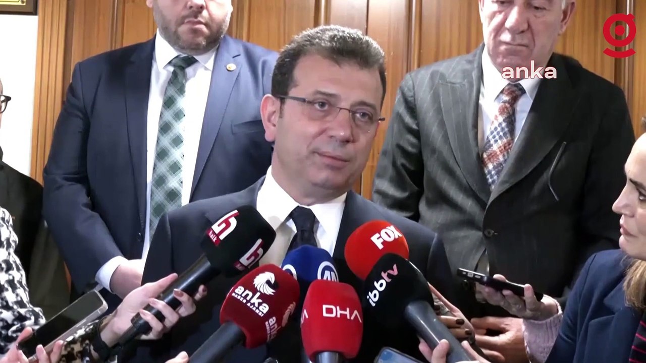 İBB Başkanı İmamoğlu gazetecilerin sorularını yanıtladı