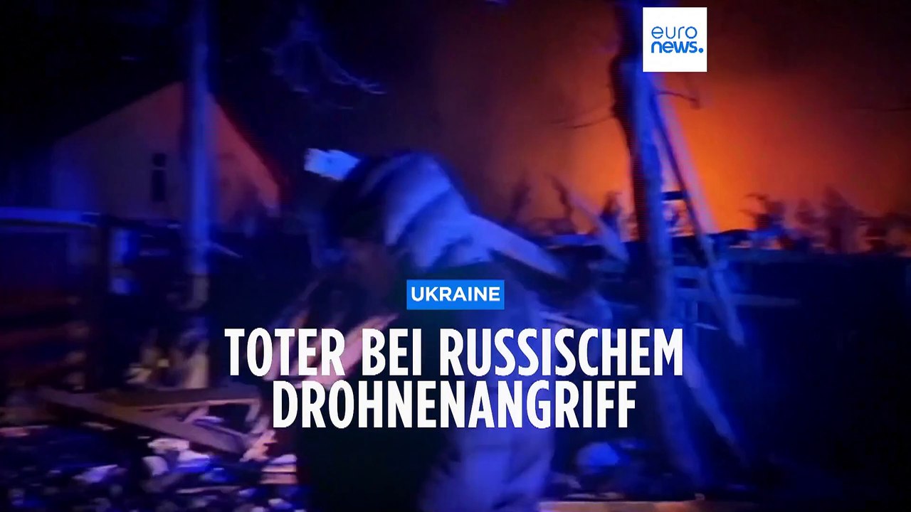 Südukraine: Ein Toter bei russischem Drohnenangriff