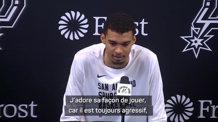 Spurs - Wembanyama : "J'adore la façon de jouer d'Antetokounmpo"