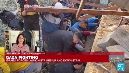 Israeli forces launch strikes across Gaza Strip