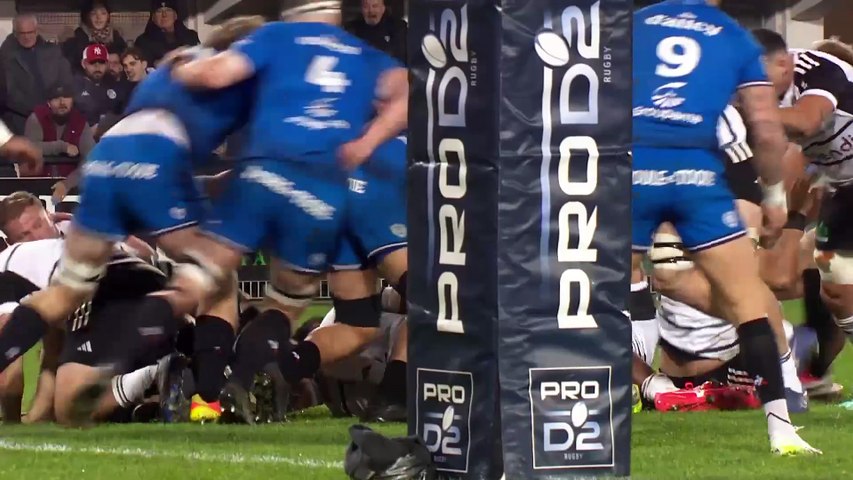 Video : Video - Re?sume? Pro D2 2023 2024 J14 CA Brive - Vannes (13-11)