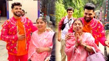 मां के साथ Shiv Thakare ने Jhalak Dikkla Jaa के सेट पर दिए खूबसूरत पोजेज
