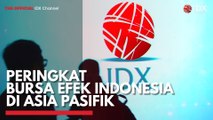 Peringkat Bursa Efek Indonesia di Asia Pasifik