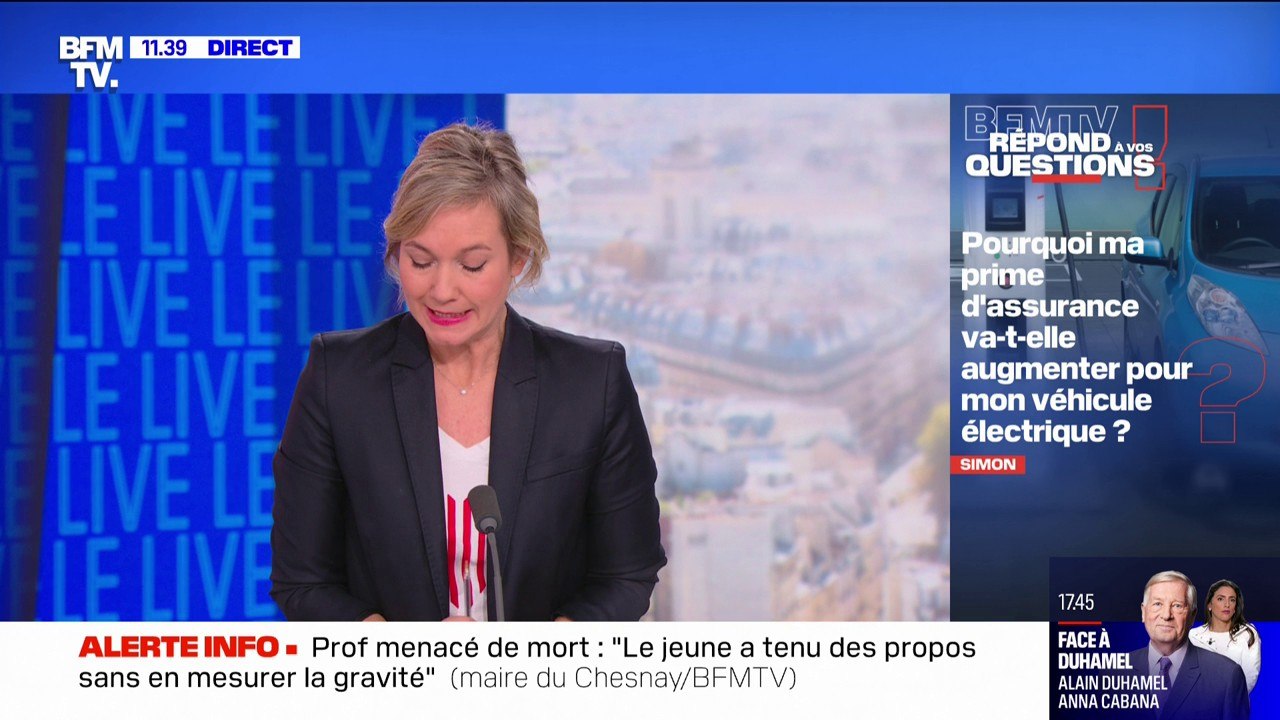 Pourquoi ma prime d'assurance va-t-elle augmenter pour mon véhicule électrique? BFMTV répond à vos questions