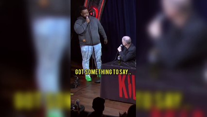 Comedian gets roasted