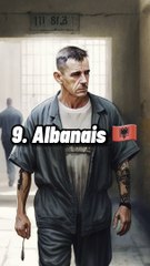 Top 10 des prisonniers clichés par pays selon une I.A