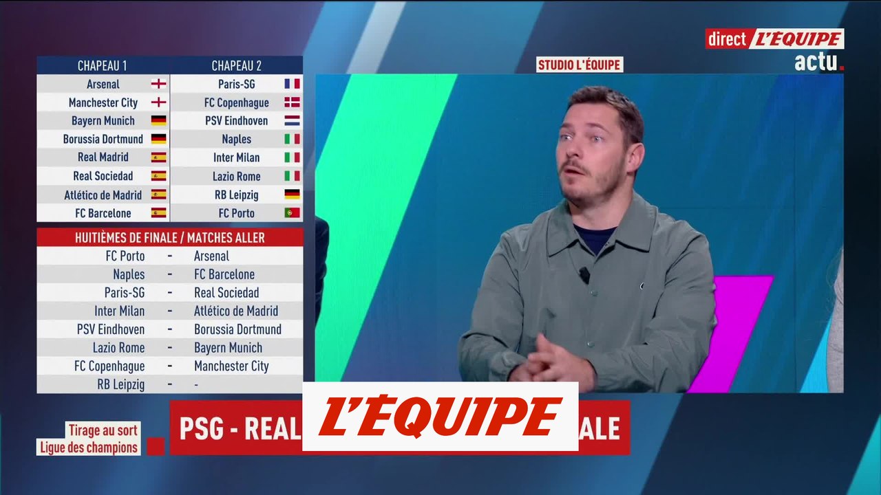 Le PSG affrontera la Real Sociedad en huitièmes de finale - Foot - C1