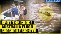 Cyclone Jasper: Crocodile Sighted in Floods of Northeast Australia | Oneindia News