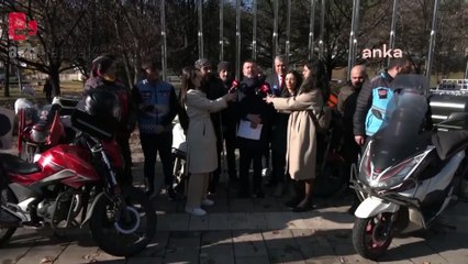 Motokuryeler, Meclis önünde... Veli Ağbaba: Hükümet bu olayın üstünü kapatmak istiyor