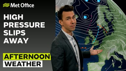 Met Office Afternoon Weather Forecast 18/12/23 - Heavy rain and clear spells
