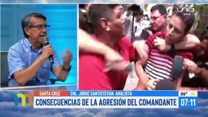 Consecuencias de la agresión del comandante