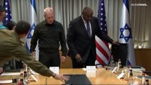 لبحث الحرب على غزة.. وزير الدفاع الأمريكي لويد أوستين يصل إسرائيل