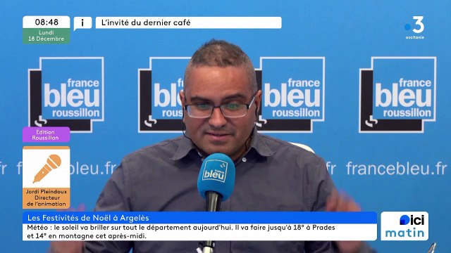 Jordi Pleindoux fêtes de fin d’années Argelès sur Mer