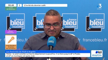 Jordi Pleindoux  fêtes de fin d’années  Argelès sur Mer