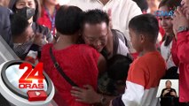 Pinoy na pinalaya ng Hamas, balik-bansa na; babalik pa rin daw ng Israel | 24 Oras