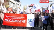 SOL Parti, Asgari Ücret Görüşmeleri İçin Basın Açıklaması Yaptı
