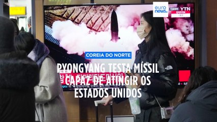 Coreia do Norte dispara quinto míssil de longo alcance este ano