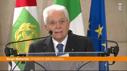 Mattarella "Inaccettabile il riemergere della logica imperiale"