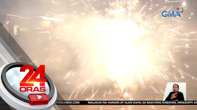 Pagpapatupad ng nationwide ban sa mga paputok, isinusulong ng DILG | 24 Oras