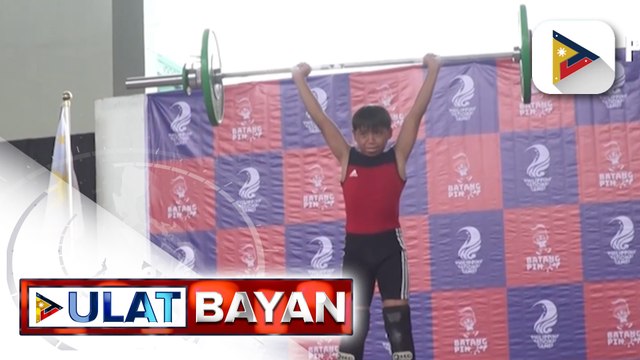 Pamangkin ni Hidilyn Diaz, wagi sa 2023 Batang Pinoy Weightlifting U12 category