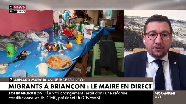 Que se passe-t-il à Briançon ? Une maison squattée et dévastée par des migrants, une propriétaire en larmes, le maire menacé ! Regardez le dossier de Morandini Live - VIDEO