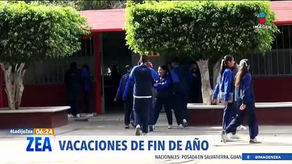 Inician las vacaciones de fin de año para más de 24 millones de estudiantes