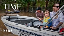 Australia's Queensland Battles Severe Floods as Girl Is Seriously Injured by Lightning Strike