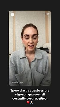 Chiara Ferragni dopo lo scandalo del panettone Balocco: Ho sbagliato donerò 1 milione per le cure dei bambini
