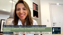 MÉDICOS ALERTAM PARA OS PERIGOS DE SEGURAR ESPIRRO - 18-12-23