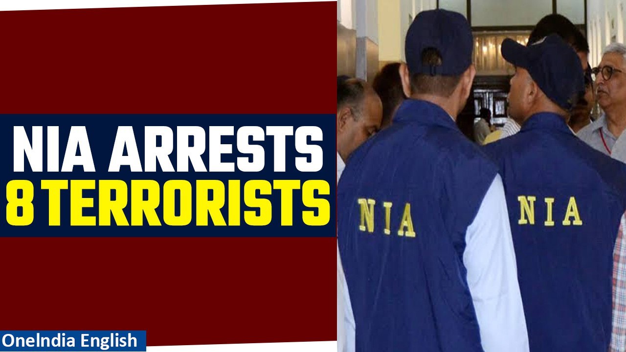 NIA raids 19 locations in 4 states, foils ISIS Ballari module, arrests 8 terrorists | Oneindia News