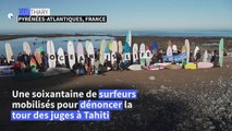 JO 2024: Des surfeurs mobilisés pour dénoncer la tour controversée des juges à Tahiti