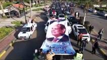 أهالي بورسعيد يحتفلون بفوز الرئيس السيسي في الانتخابات