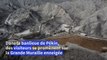Pékin: des touristes bravent les vents glacés pour visiter la Grande Muraille enneigée