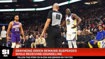 Draymond Green Remains Suspended While Receiving Counseling