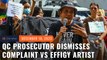 Artist sued for causing pollution over burning effigy, wins big for free speech