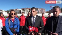 Burdur'da kurulan kadın futbol kulübü sahaya indi