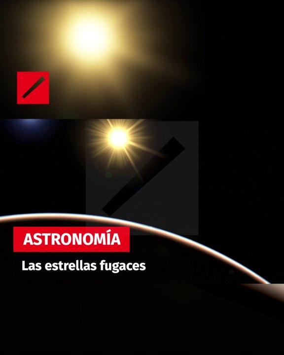 Las estrellas fugaces