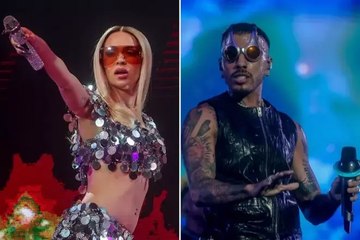 Bad Gyal frena a Rauw Alejandro en medio de un concierto