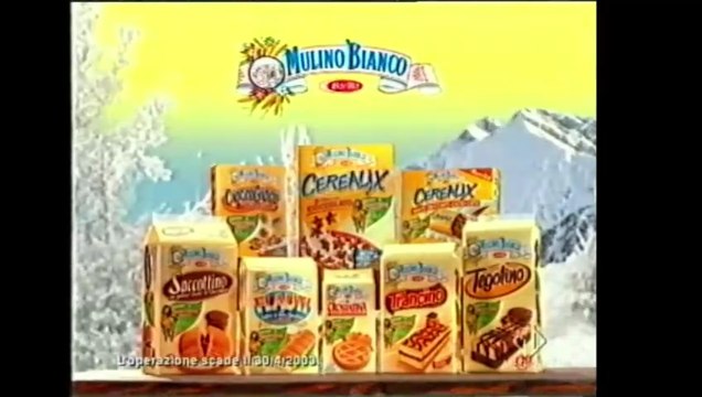 Pubblicità/Bumper anno 2003 Italia 1 - Card Spirit del Mulino Bianco