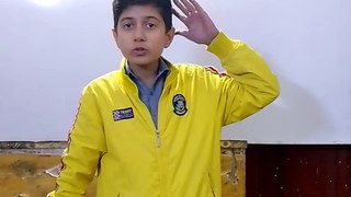 Super speech by school kid - amazing English learning in Peshawar - cloudy English
